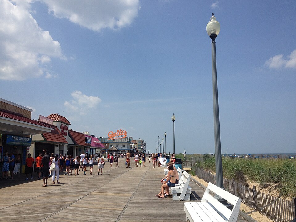 Rehoboth Beach boardwalk, Delaware, United States