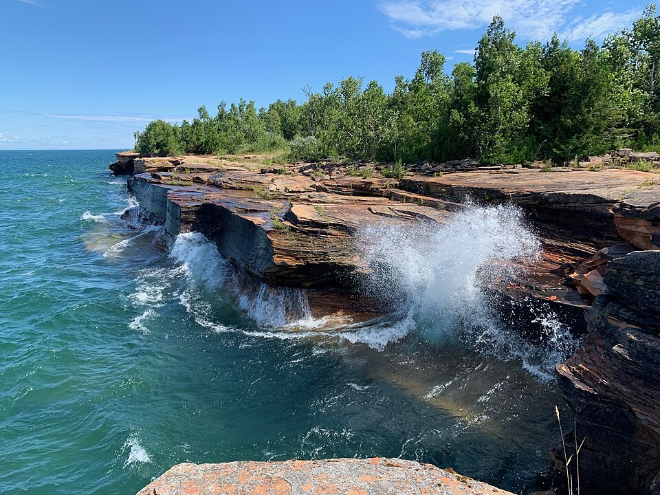Devils Island, Apostle Islands, Wisconsin, United States